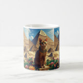 Alte Ägyptenkatze Verwandlungstasse (Mittel)