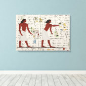 Alte Ägypter Leinwanddruck (Insitu (Holzboden))