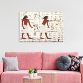 Alte Ägypter Leinwanddruck (Insitu (Wohnzimmer))