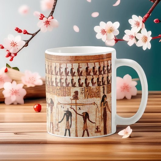 Alte Ägypter Todesgericht Maat Godess Kaffeetasse