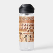 Alte Ägypter Todesgericht Maat Godess Trinkflasche (Rückseite)