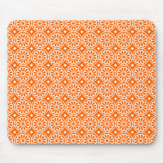 Alte ägyptische Blume - Orange Mousepad