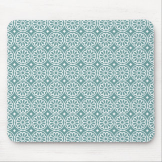 Alte ägyptische Blume - Ozeangrün Mousepad