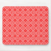Alte ägyptische Blume - Rot Mousepad (Vorne)