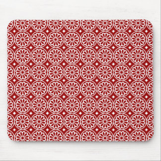 Alte ägyptische Blume - Ruby Red Mousepad
