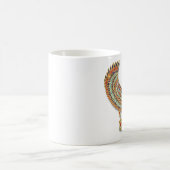 Alte ägyptische Falke-Brust Kaffeetasse (Mittel)