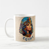Alte Ägyptische Farbige Königin Pharaohs Tasse (Links)