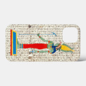 Alte ägyptische Goddes Hieroglyphics Design Case-Mate iPhone Hülle (Rückseite (Horizontal))