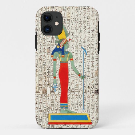 Alte ägyptische Goddes Hieroglyphics Design Case-Mate iPhone Hülle (Rückseite)