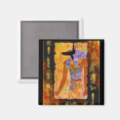 Alte ägyptische Gott Anubis Gift Range Magnet (Vorderseite/Rückseite)
