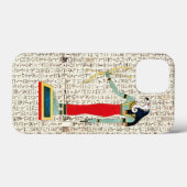Alte ägyptische Gott Geb Hieroglyphics Design Case-Mate iPhone Hülle (Rückseite (Horizontal))