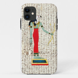 Alte ägyptische Gott Geb Hieroglyphics Design Case-Mate iPhone Hülle