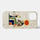 Alte ägyptische Gott Horus Hieroglyphics Design Case-Mate iPhone Hülle (Rückseite (Horizontal))