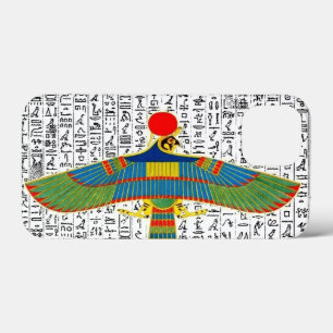 Alte ägyptische Gott Horus Hieroglyphics Design Case-Mate iPhone Hülle