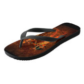 Alte ägyptische Götter Badesandalen (Schrägansicht)