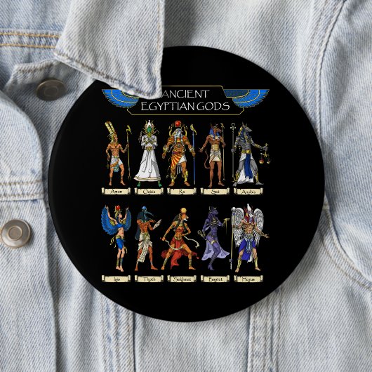 Alte ägyptische Götter Button (Beispiel)