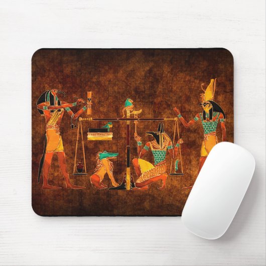 Alte ägyptische Götter Mousepad (Mit Mouse)