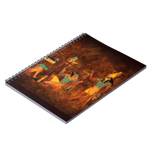 Alte ägyptische Götter Notizblock (Linke Seite)