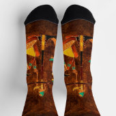 Alte ägyptische Götter Socken (Oben)