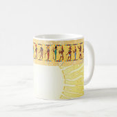 Alte ägyptische Götter und Göttinnen Kaffeetasse (VorderseiteRechts)