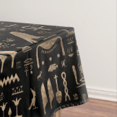 Alte ägyptische Götter und Hieroglyphen Tischdecke (Beispiel)