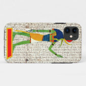 Alte ägyptische GotthHieroglyphen-Design Case-Mate iPhone Hülle (Rückseite (Horizontal))