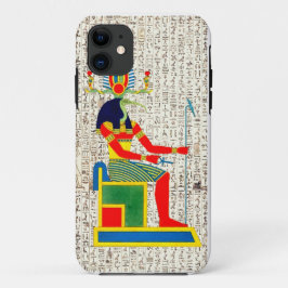 Alte ägyptische Gotthöhe-Hieroglyphen-Design Case-Mate iPhone Hülle