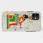 Alte ägyptische Gotthöhe-Hieroglyphen-Design Case-Mate iPhone Hülle (Rückseite (Horizontal))