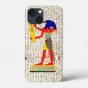 Alte ägyptische Gotthöhe-Hieroglyphen-Design Case-Mate iPhone Hülle