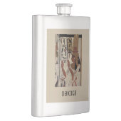 Alte ägyptische Göttin Flachmann (Rechts)