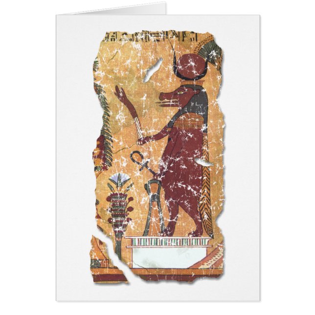 Alte ägyptische Göttin Hathor (Vorne)