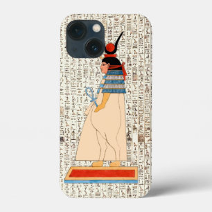 Alte ägyptische Göttin Hathor Hieroglyphics Case-Mate iPhone Hülle