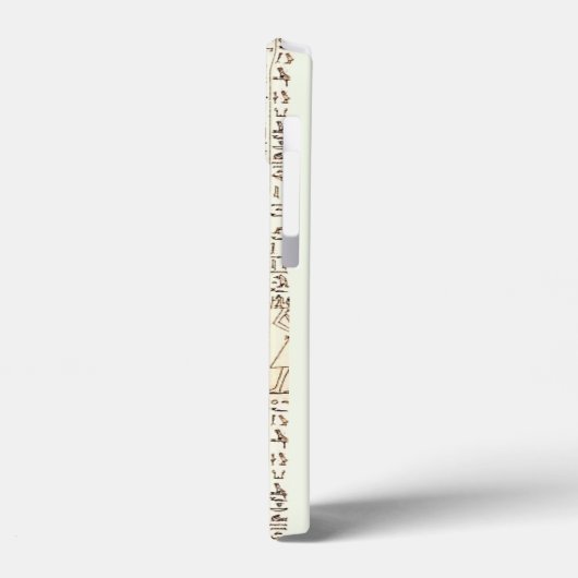 Alte ägyptische Göttin Hathor Hieroglyphics Case-Mate iPhone Hülle (Rückseite / Links)