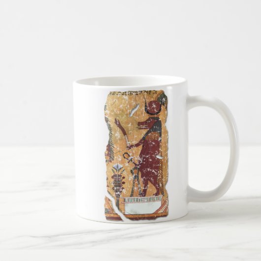 Alte ägyptische Göttin Hathor Kaffeetasse (Rechts)