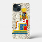 Alte ägyptische Göttin Hieroglyphics Design Case-Mate iPhone Hülle (Rückseite)