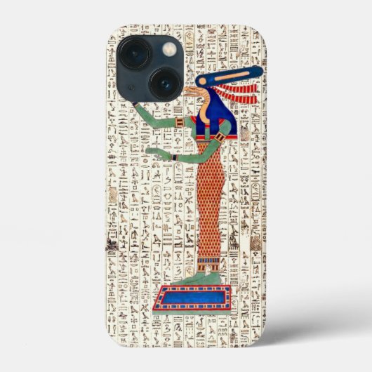 Alte ägyptische Göttin Hieroglyphics Design Case-Mate iPhone Hülle (Rückseite)