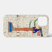 Alte ägyptische Göttin Hieroglyphics Design Case-Mate iPhone Hülle (Rückseite (Horizontal))