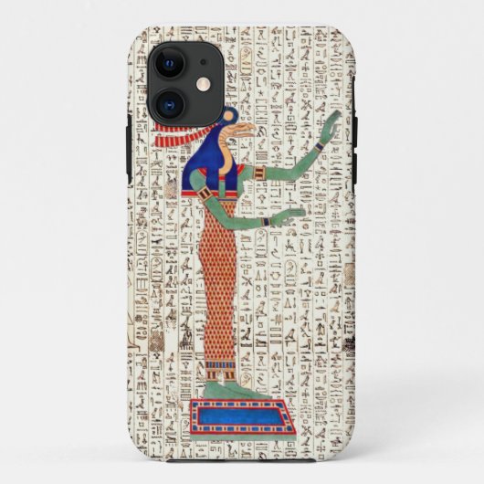 Alte ägyptische Göttin Hieroglyphics Design Case-Mate iPhone Hülle (Rückseite)
