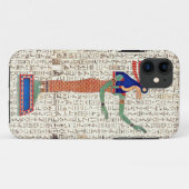 Alte ägyptische Göttin Hieroglyphics Design Case-Mate iPhone Hülle (Rückseite (Horizontal))