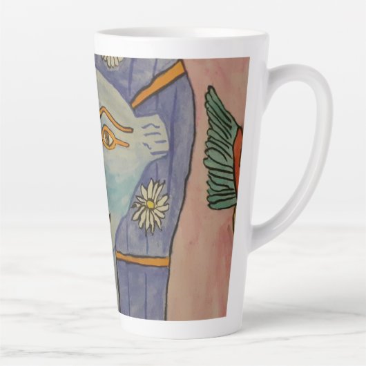 Alte ägyptische Göttin Latte-Tasse Milchtasse (Rechts)