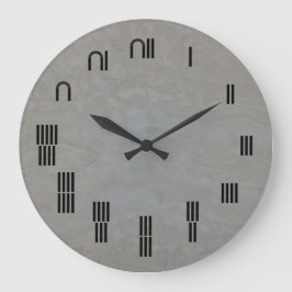 Alte ägyptische Hieroglyph Große Wanduhr