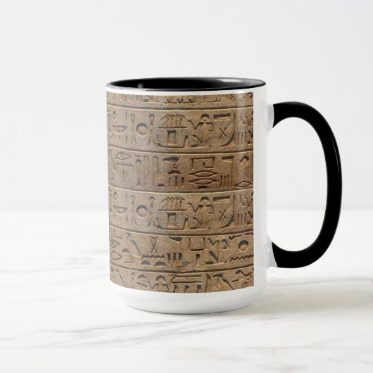 Alte ägyptische Hieroglyphen Geschichtsliebhaber'  Tasse (Rechts)