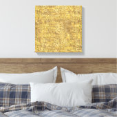 Alte ägyptische Hieroglyphen Gold Leinwanddruck (Insitu (Schlafzimmer))