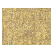 Alte ägyptische Hieroglyphen Gold Tischdecke (Vorderseite (Horizontal))