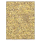 Alte ägyptische Hieroglyphen Gold Tischdecke (Vorderseite)
