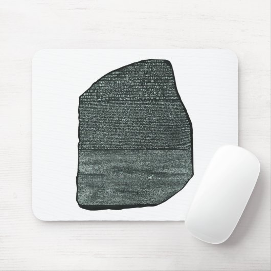 Alte ägyptische Hieroglyphen Rosetta Steins Mousepad (Mit Mouse)