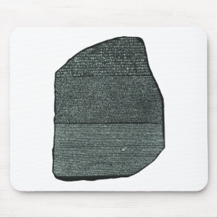 Alte ägyptische Hieroglyphen Rosetta Steins Mousepad
