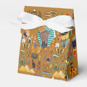 Alte ägyptische Hieroglyphie-Muster Hieroglyphi Geschenkschachtel (Vorderseite)