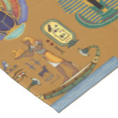 Alte ägyptische Hieroglyphie-Muster Hieroglyphi Tischdecke (Schrägansicht)