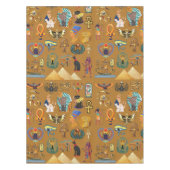 Alte ägyptische Hieroglyphie-Muster Hieroglyphi Tischdecke (Vorderseite)